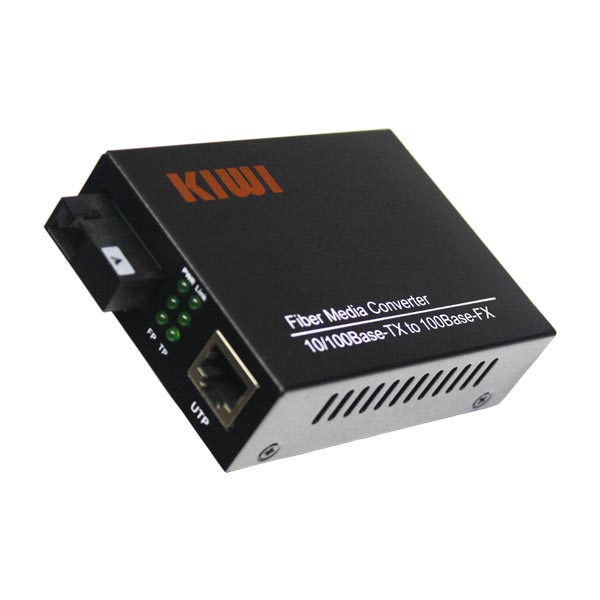 KIWI KW-120Bz T1550/R1310 SC : Медиаконвертер WDM 10/100Base-TX/100Base-FX,  20км, без LFP