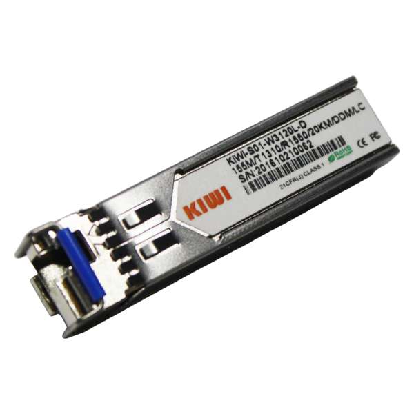 KIWI LC 20КМ T1310/R1550 DDM : Модуль SFP WDM 155M