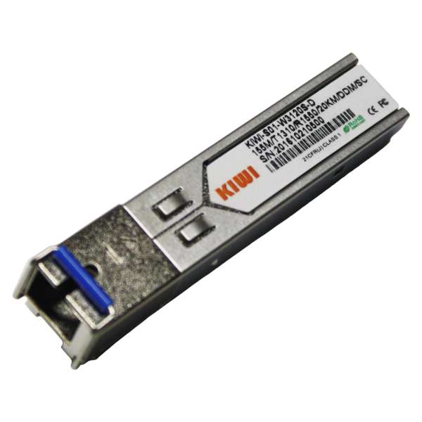 KIWI SC 20КМ T1310/R1550 DDM : Модуль SFP WDM 155M