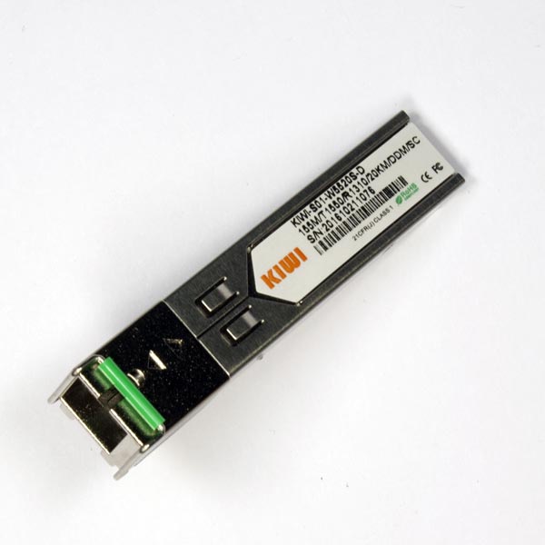 KIWI SC 20КМ T1550/R1310 DDM : Модуль SFP WDM 155M