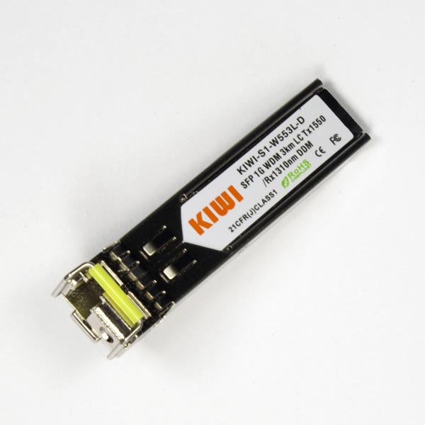 KIWI LC 3km T1550/R1310 DDM : МОДУЛЬ SFP WDM 1,25G