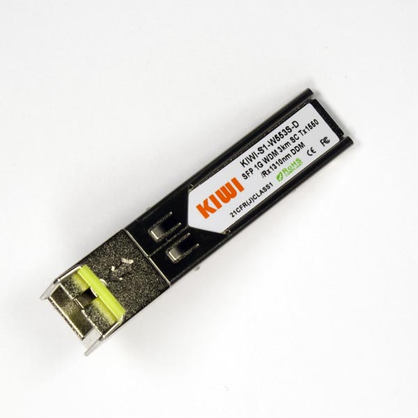 KIWI SC 3km T1550/R1310 DDM : МОДУЛЬ SFP WDM 1,25G