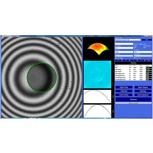 BINNA2 : Автоматический интерферометр для исследования  поверхности торца оптических коннекторов